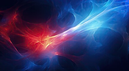 Cosmic Interaction of Blue and Red Light