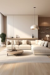 Bright and Airy Scandinavian Living Room Design