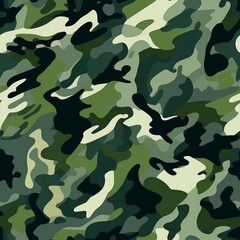 Fototapeta premium Camouflage seamless pattern. Abstract texture.