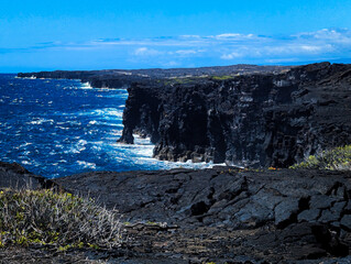 Hawaii Volcanoes National Park Sea Arch