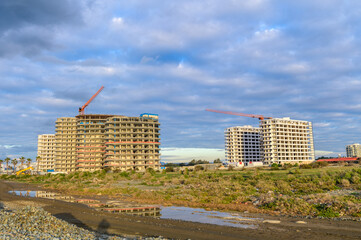 construction of a residential complex near the Mediterranean Sea 5
