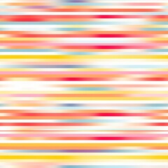 Seamless gradient pastel horizontal stripes pattern for a soothing and contemporary design