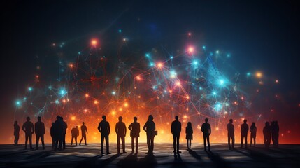 Fototapeta premium Digital Market Pulse: Analyzing the Future of Finance