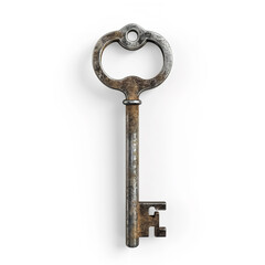 Key isolated on a white background