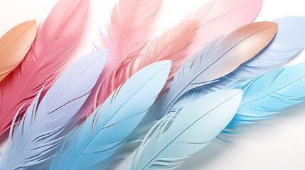 Soft Pop Style: Ethereal Beauty in Feathers