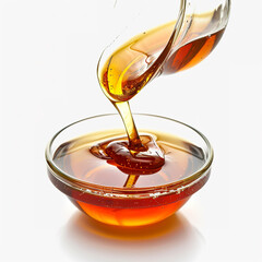 Maple syrup isolated on a white background