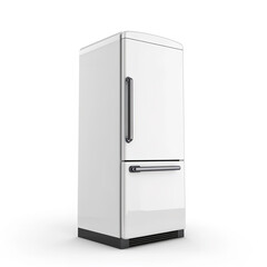 Refrigerator isolated on a white background