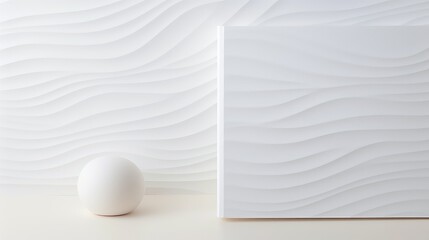 clean surface white background illustration minimalist modern, sleek simple, pristine pure clean surface white background - Powered by Adobe