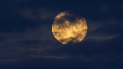 Obraz premium pleine lune 