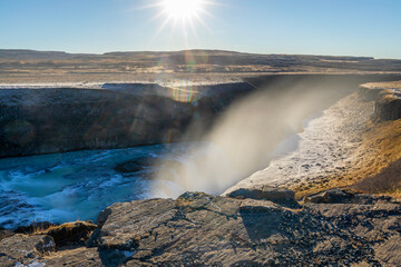 gullfoss, islande 