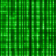 Fototapeta premium Green checkered background for St. Patrick's Day.