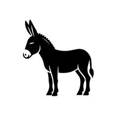 Donkey Vector Logo Art