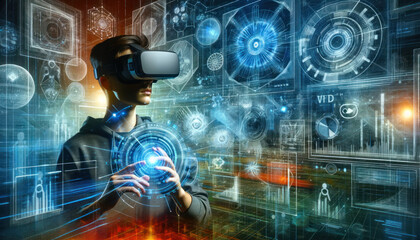Immersive Virtual Reality: Exploring the Digital Frontier