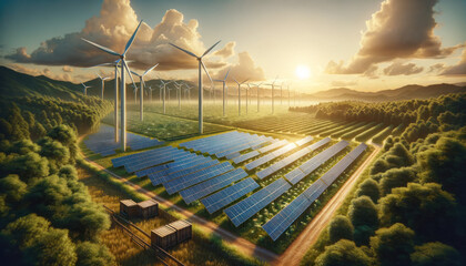 Harmony of Technology and Nature: The Power of Renewable Energy