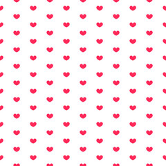 Hearts Pattern. Valentine’s day Background.