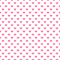 Hearts Pattern. Valentine’s day Background.