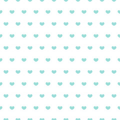 Blue Hearts Pattern.