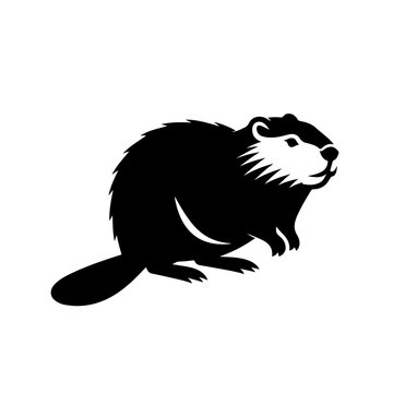 American Beaver Vector Logo Art