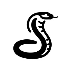 Fototapeta premium Cobra Vector Logo Art