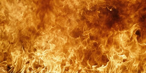 A close-up view of a burning fire. This image captures the intensity and mesmerizing beauty of flames. Perfect for adding warmth and ambiance to any project