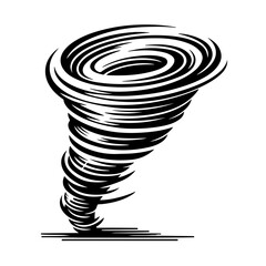Tornado Vector Logo Art