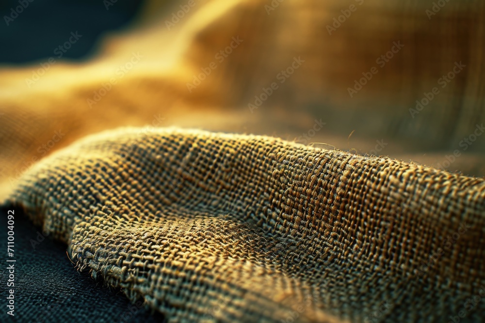 Poster a detailed view of a piece of cloth. versatile and suitable for various projects