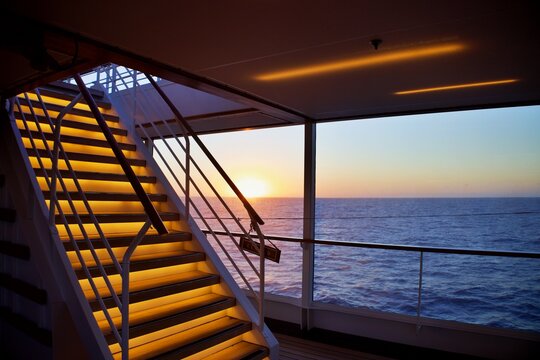 Blick vom Schiffsdeck