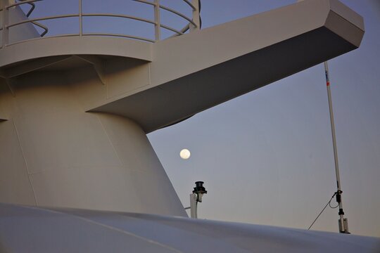 Schiffsradar und Vollmomd