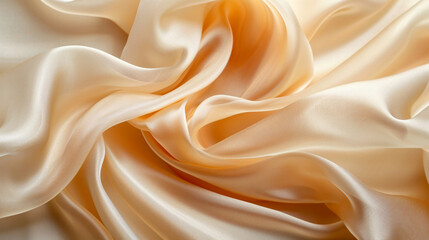 Obraz premium Smooth Soft Fabric. Fancy Shiny and silky fabrics. Trend colors and fabrics of 2024. Gray, white, beige, dark, cream fabrics and backgrounds. backgrounds for websites.