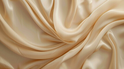 Obraz premium Smooth Soft Fabric. Fancy Shiny and silky fabrics. Trend colors and fabrics of 2024. Gray, white, beige, dark, cream fabrics and backgrounds. backgrounds for websites.