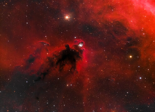 Boogeyman nebula or called LDN 1622, in the Orion constellation, taken with my telescope.