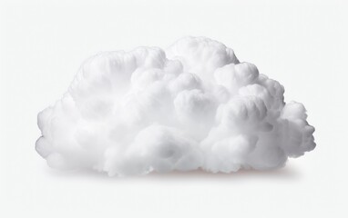White cumulus cloud