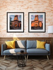 Route 66 Landmarks: Captivating American Road Trip Wall Prints