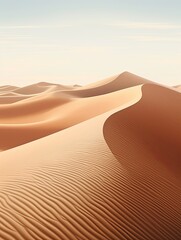 Fototapeta na wymiar Mesmerizing Sand Dunes: Stunning Desert Landscape Wall Prints