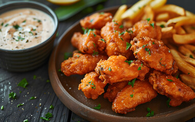 Boneless chicken wings