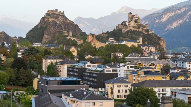 Sion, Switzerland in the Canton of Valais