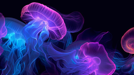 Neon Jellyfish Ballet