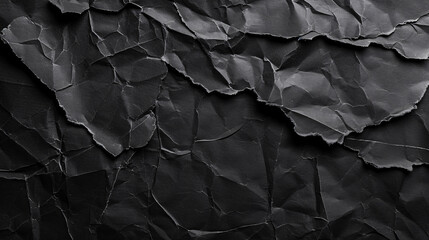 Background featuring the texture of a black paper poster. Versatile canvas for design and creative projects.