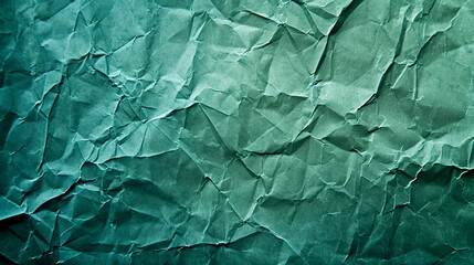 Background featuring the texture of a green paper poster. Versatile canvas for design and creative projects.