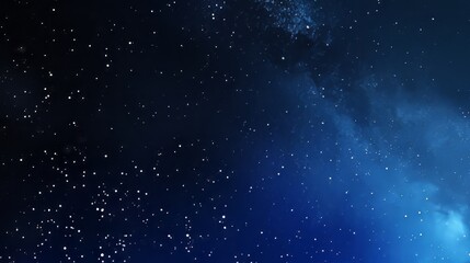 Fototapeta na wymiar Night sky with stars and nebula as background