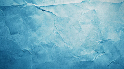 Background featuring the texture of a cyan paper poster. Versatile canvas for design and creative projects.