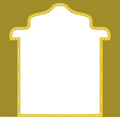 Islamic window frame