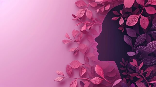 International Women's Day. Concept of the Elimination of Violence against Women.