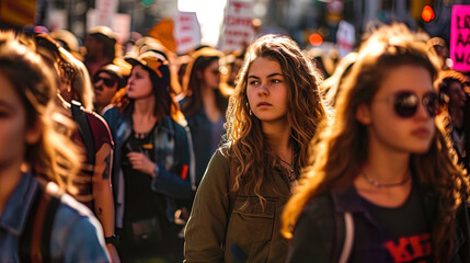 Witness the fervent efforts for gender equality portrayed in these striking photos of actions and