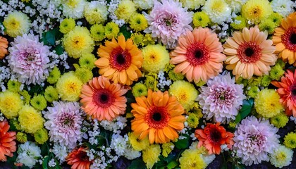 fondo floral colorido, primavera