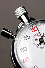 Close-Up 4K Ultra HD Image of Stopwatch