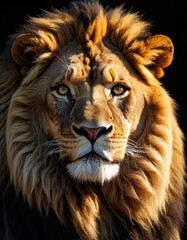 Naklejka premium animal close up portrait