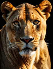 Fototapeta premium animal close up portrait