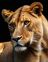 animal close up portrait