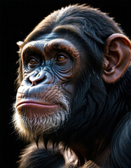 Naklejka premium animal close up portrait
